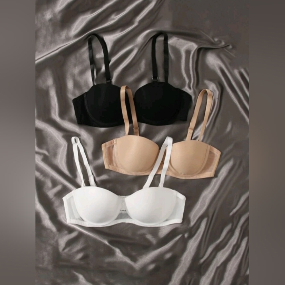 SHEIN bras 3 Pack 34B